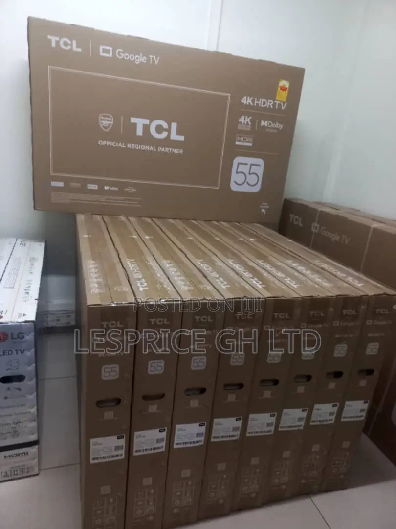 TCL- 55” Android Smart High Quality TV