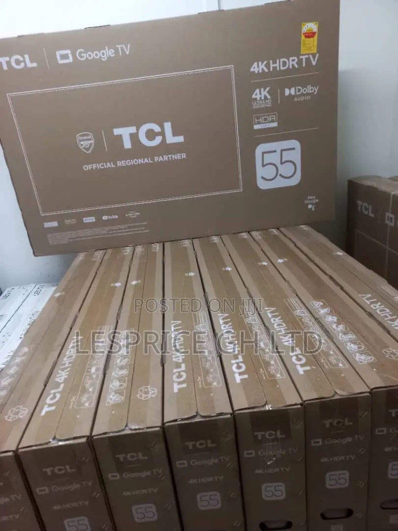 Luxury!! TCL 55” Android Smart TV