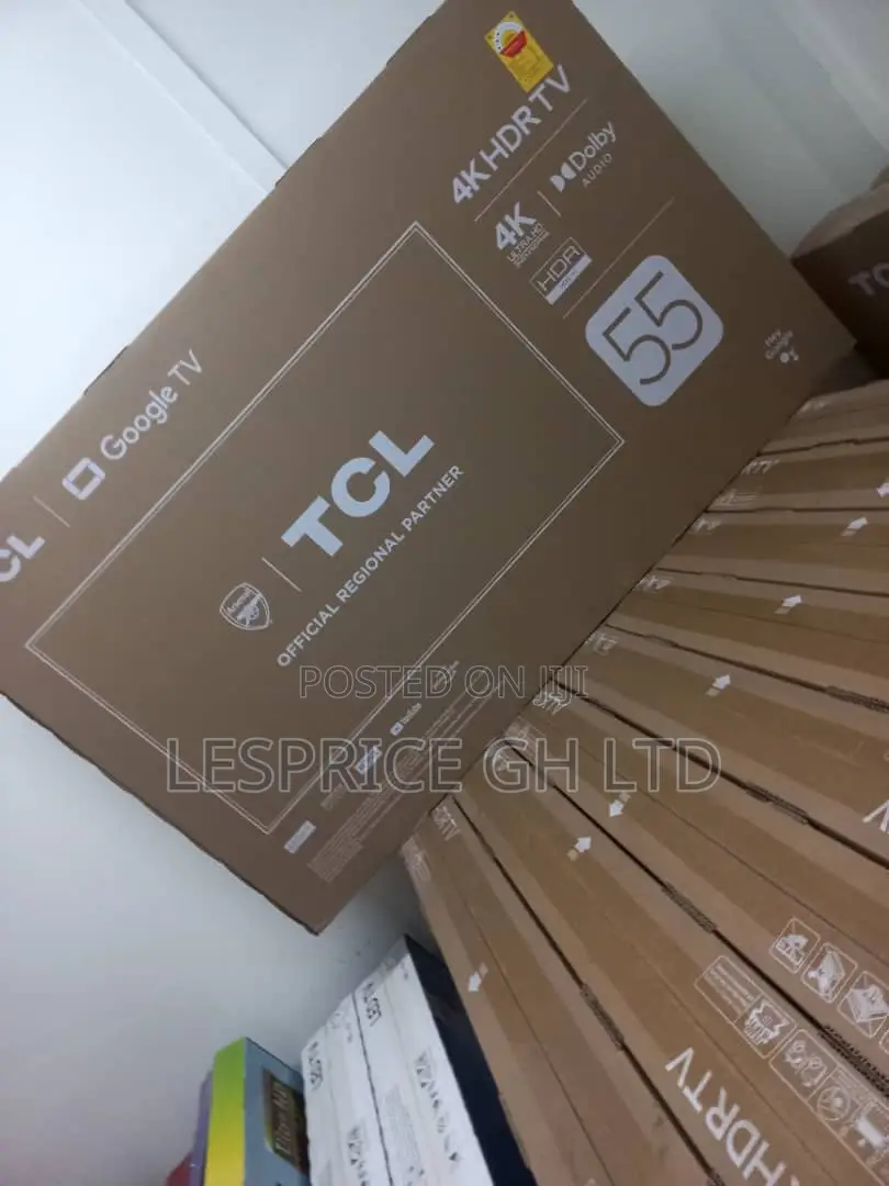 TCL 55” Android Smart High Resolution Tv