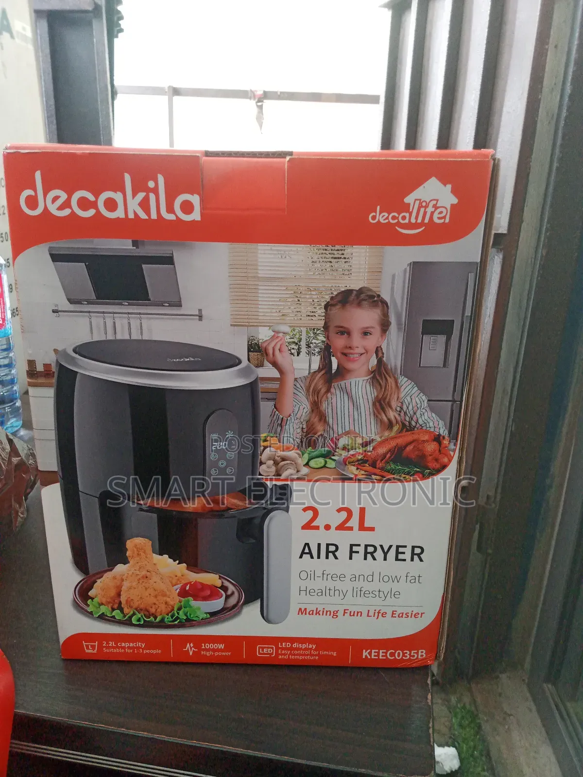 Air Fryer Air Fryer Air Fryer 2.2L Decakila Air Fryer