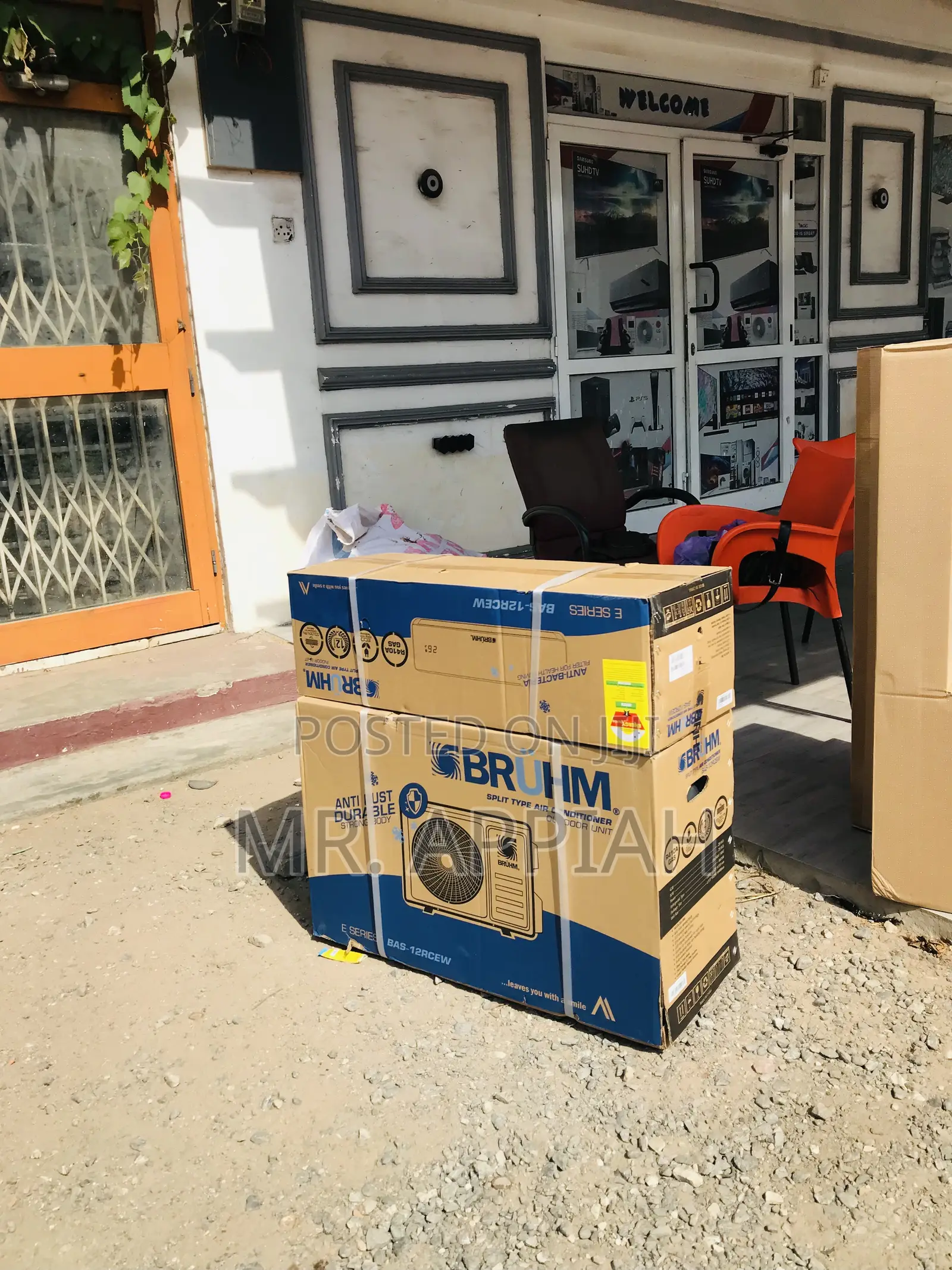 Original Bruhm 1.5hp R410 Split Electric Air Conditioner.