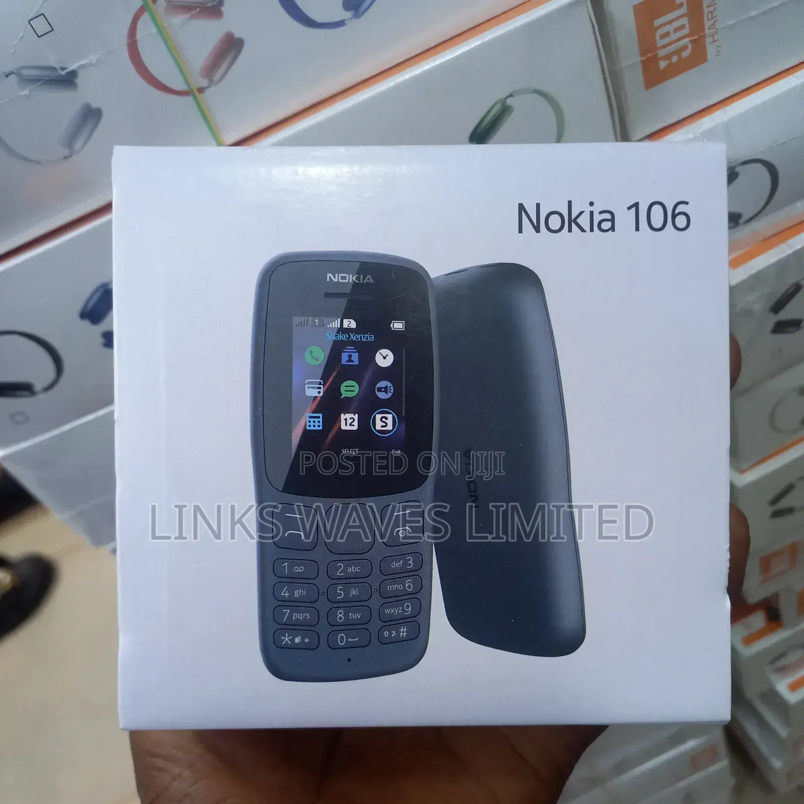 New Nokia 106 Black