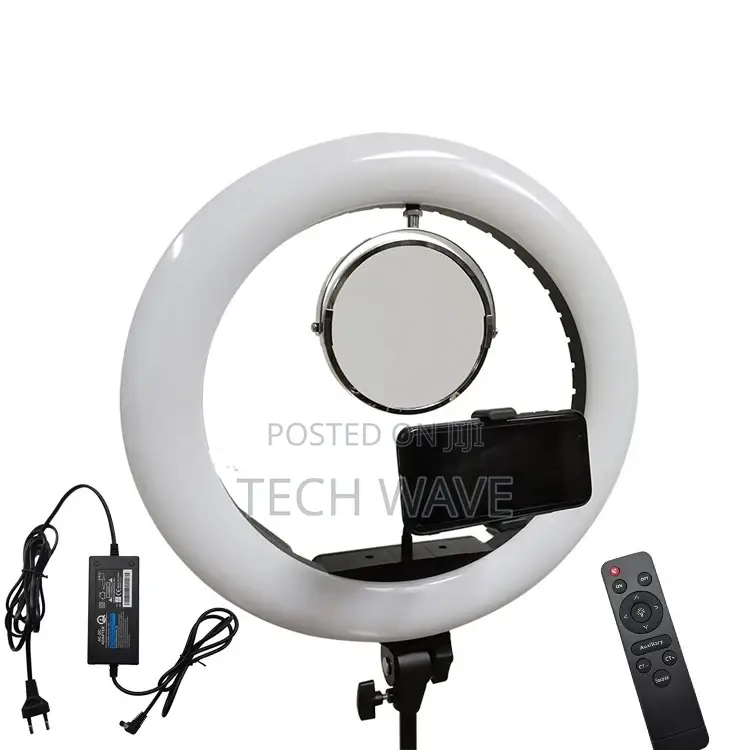 20inches Ringlight With Mirror, Bag , Remote and Stand