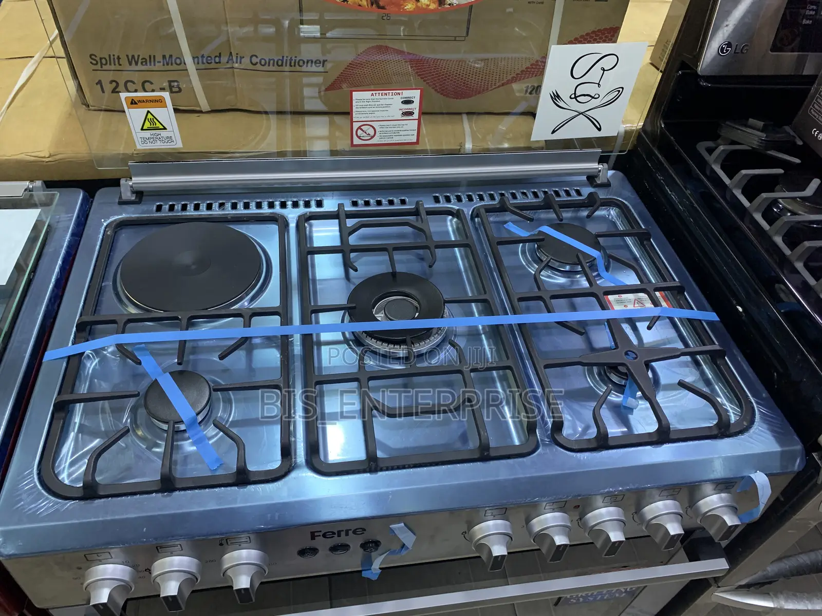 FERRE BURNER 1 Electric 4 Gas