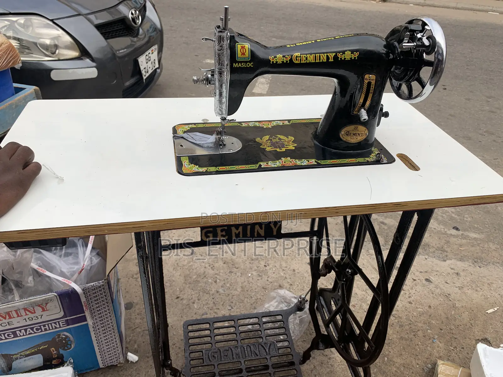 Treadle Sewing Machine Butterfly