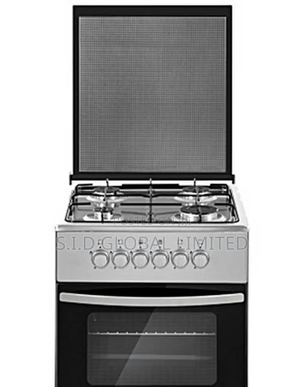 Strong New Bruhm 60x60cm 4 Burner Gas Cooker BGC 6640IS