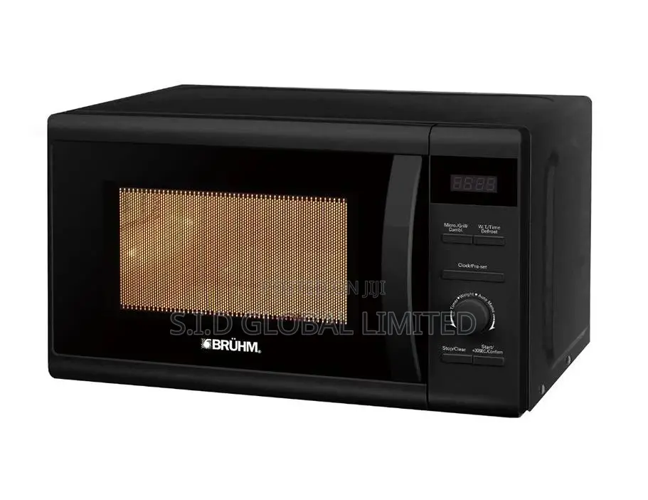 Strong New Bruhm Microwave Oven BMM-20mb-Black