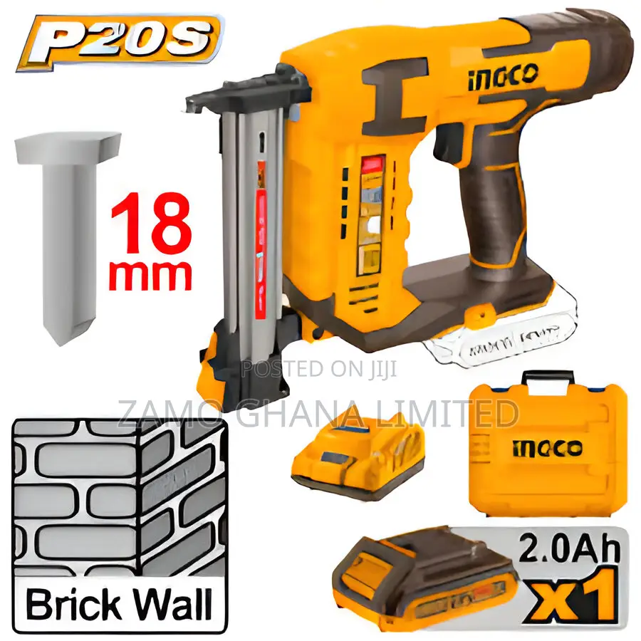 Cordless Concrete Nailer 20v + Battery - Cstli3808