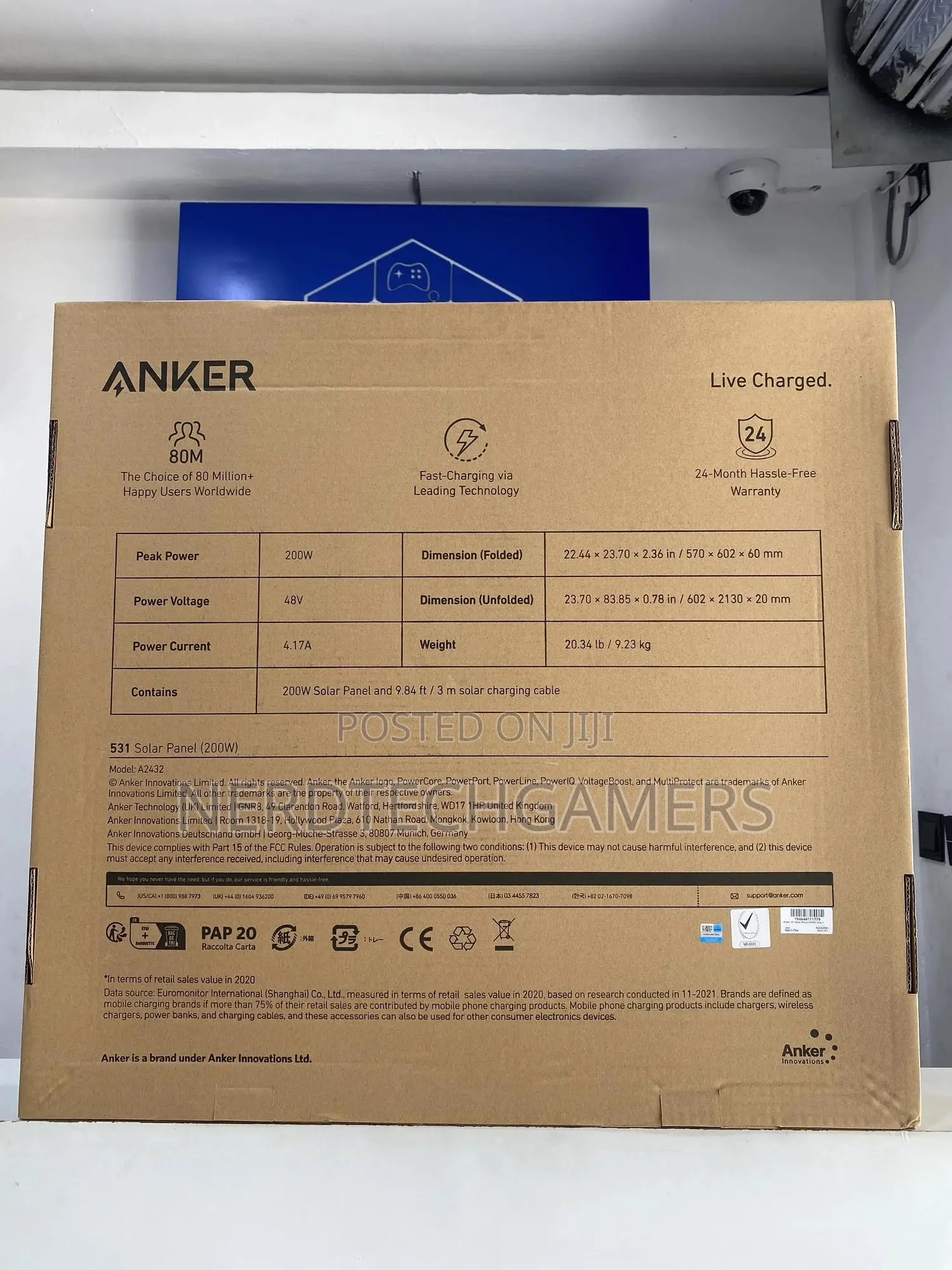 Anker 531 Portable Solar Panel