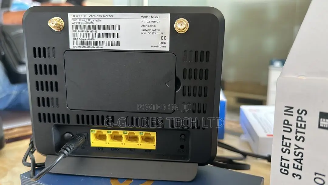 Olax 4g Wi-Fi Router Mc60 With Inbuilt Battery