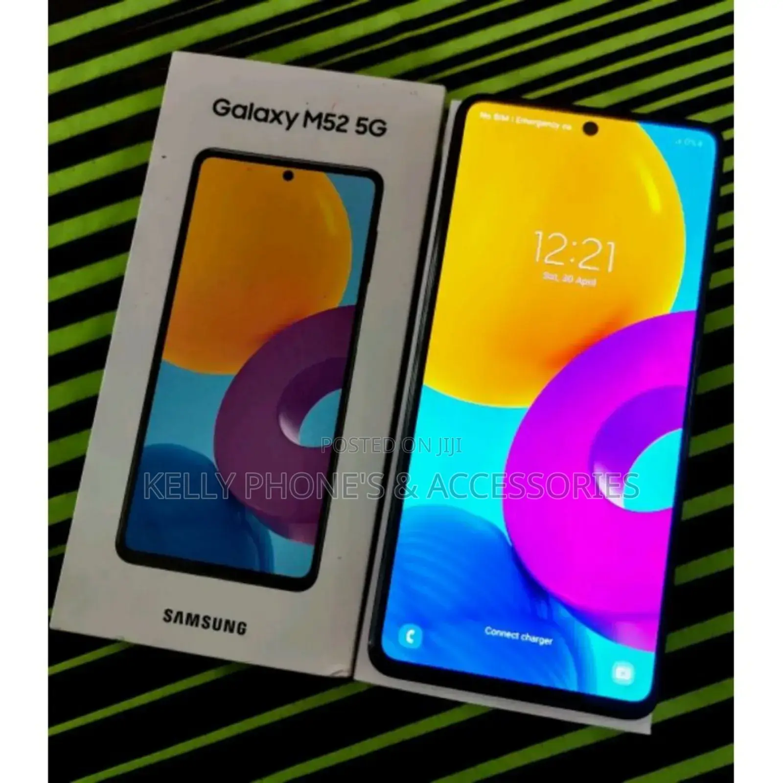 New Samsung Galaxy M52 5G 128 GB Black