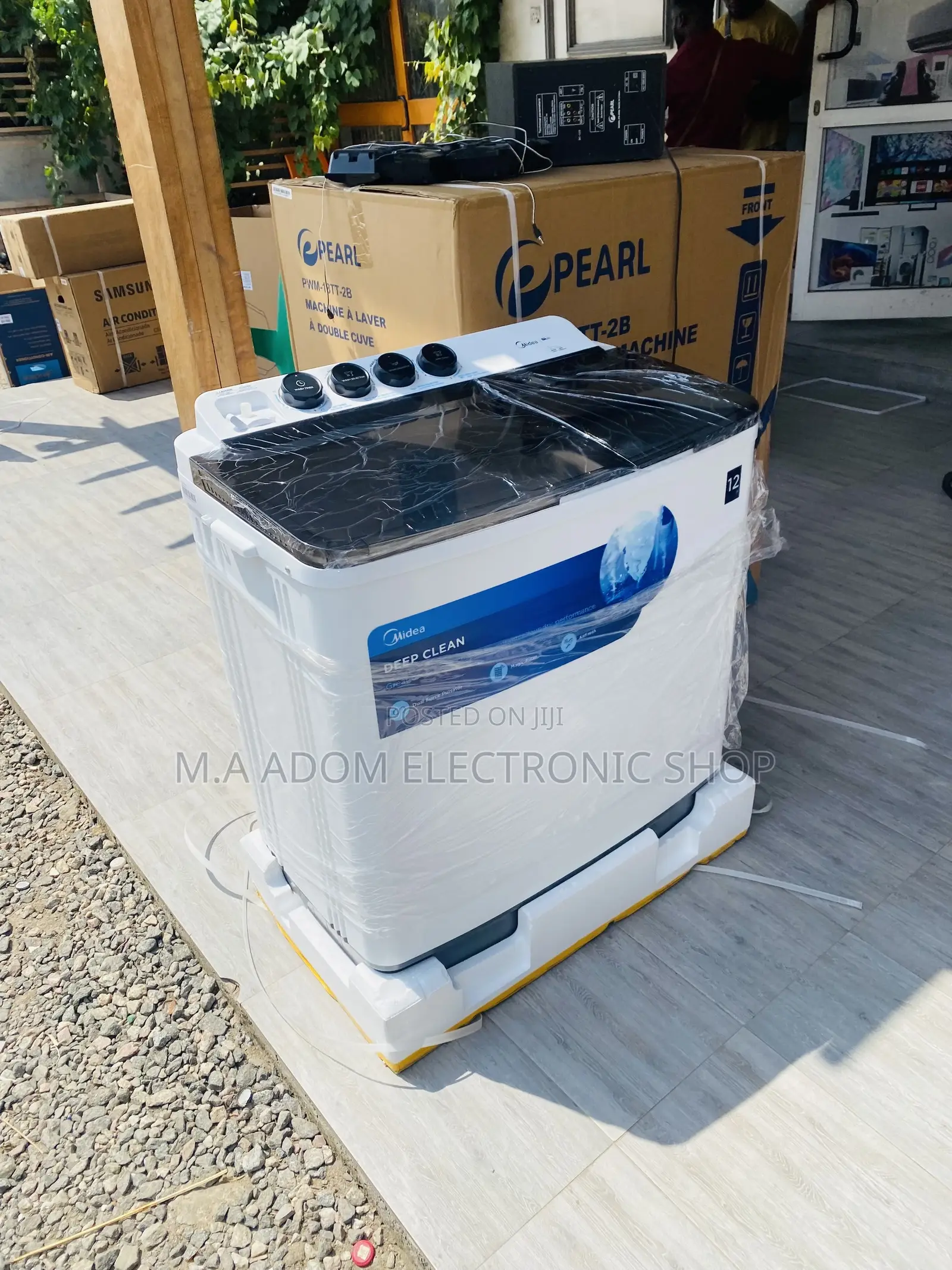 Original Midea Top Load Electric Washing Machine(12kg).