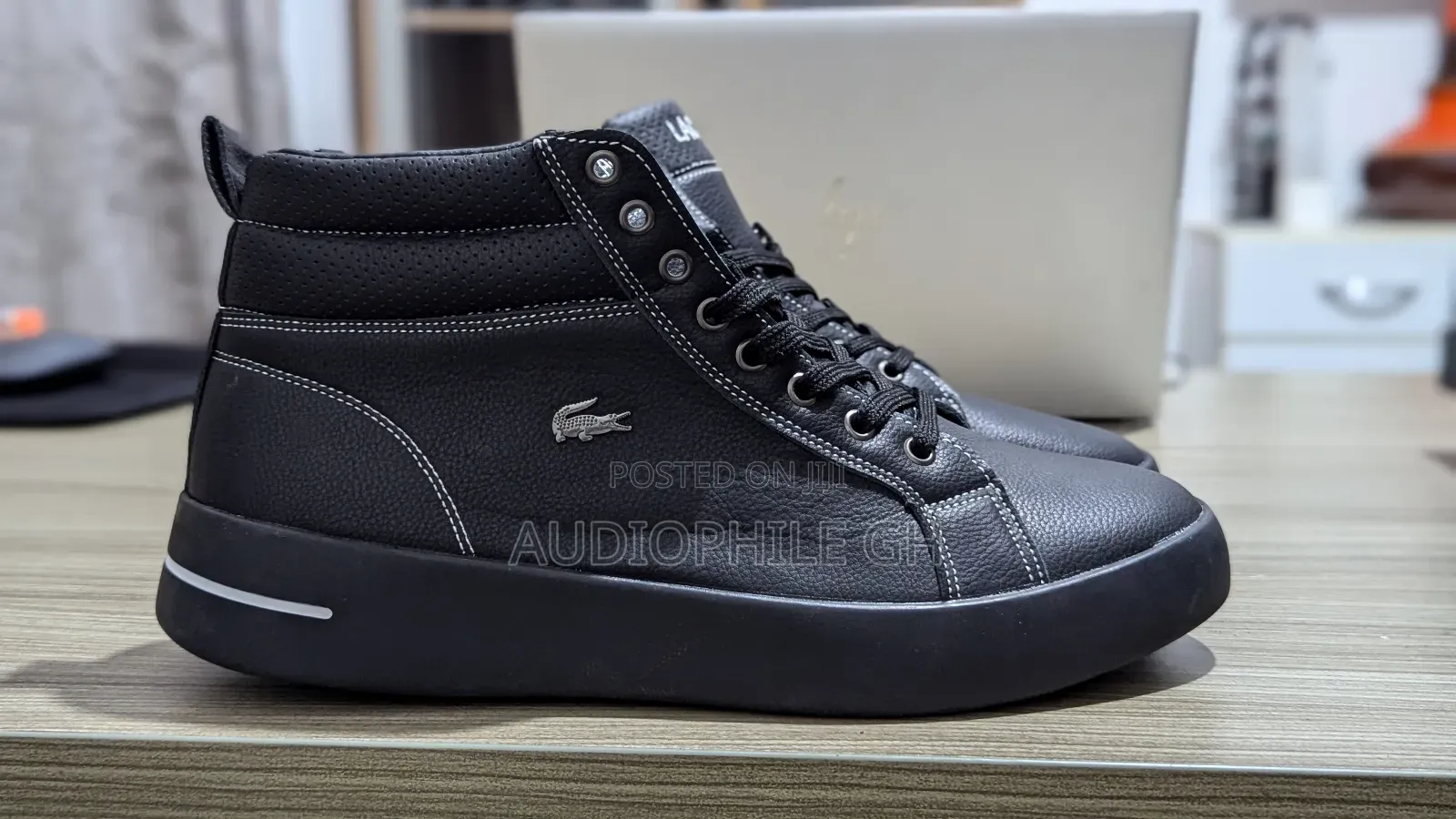 Quality Leather High Sneakers