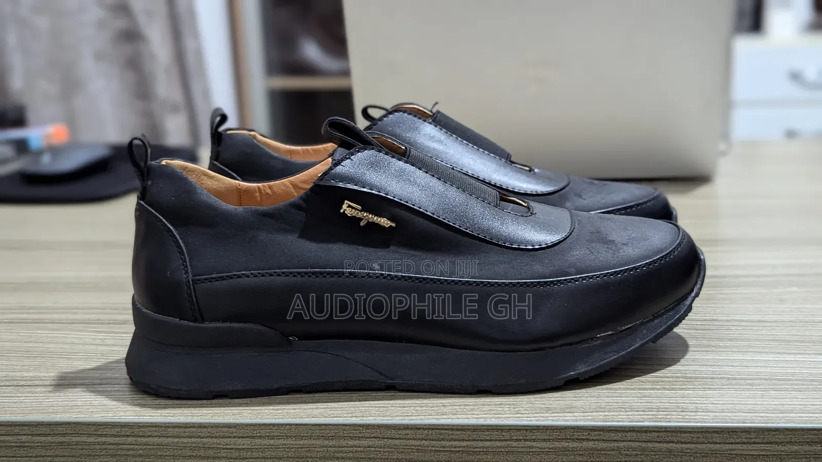 Premium Leather Men's Sneakers