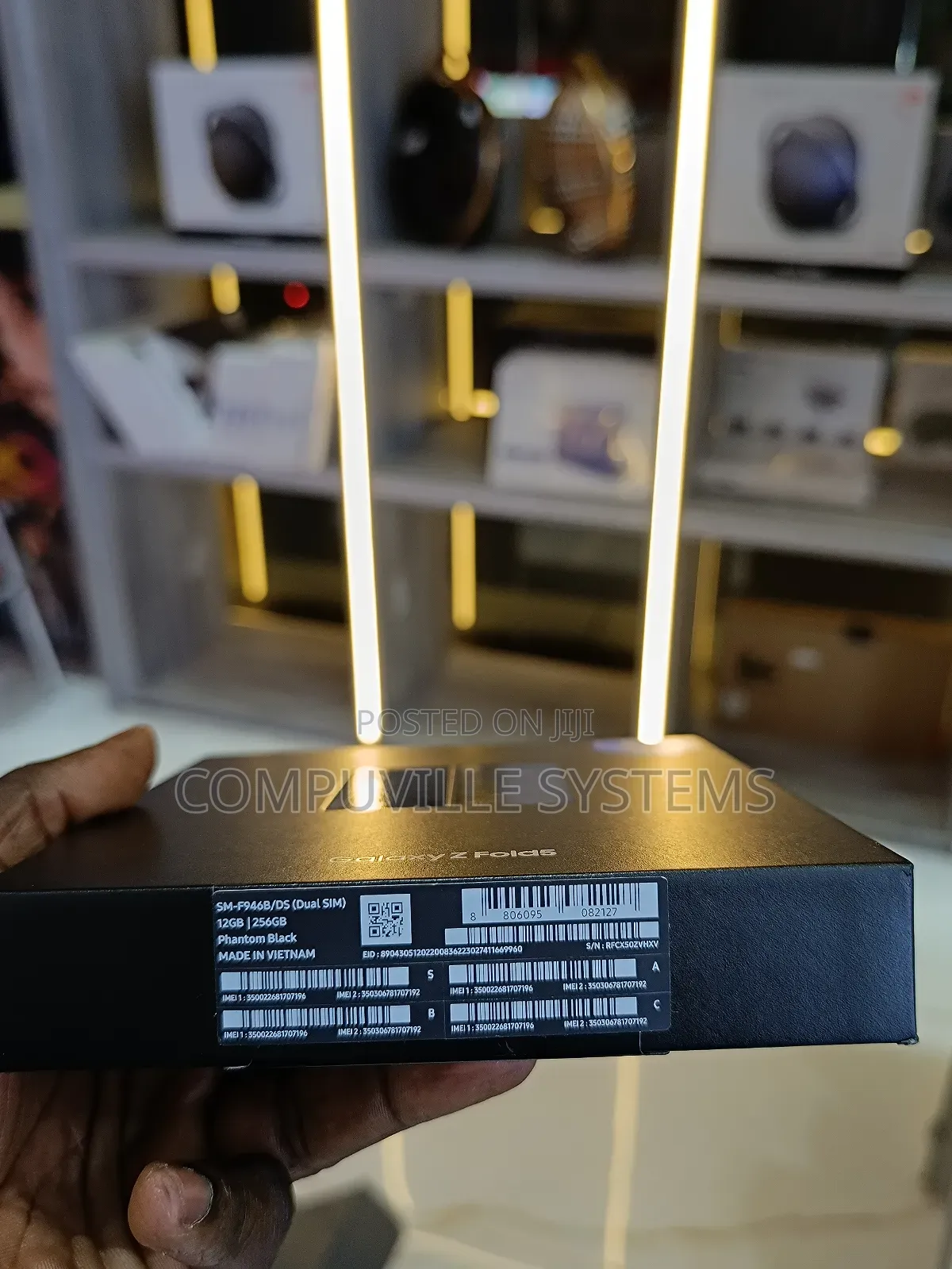 New Samsung Galaxy Z Fold 5 256 GB Black