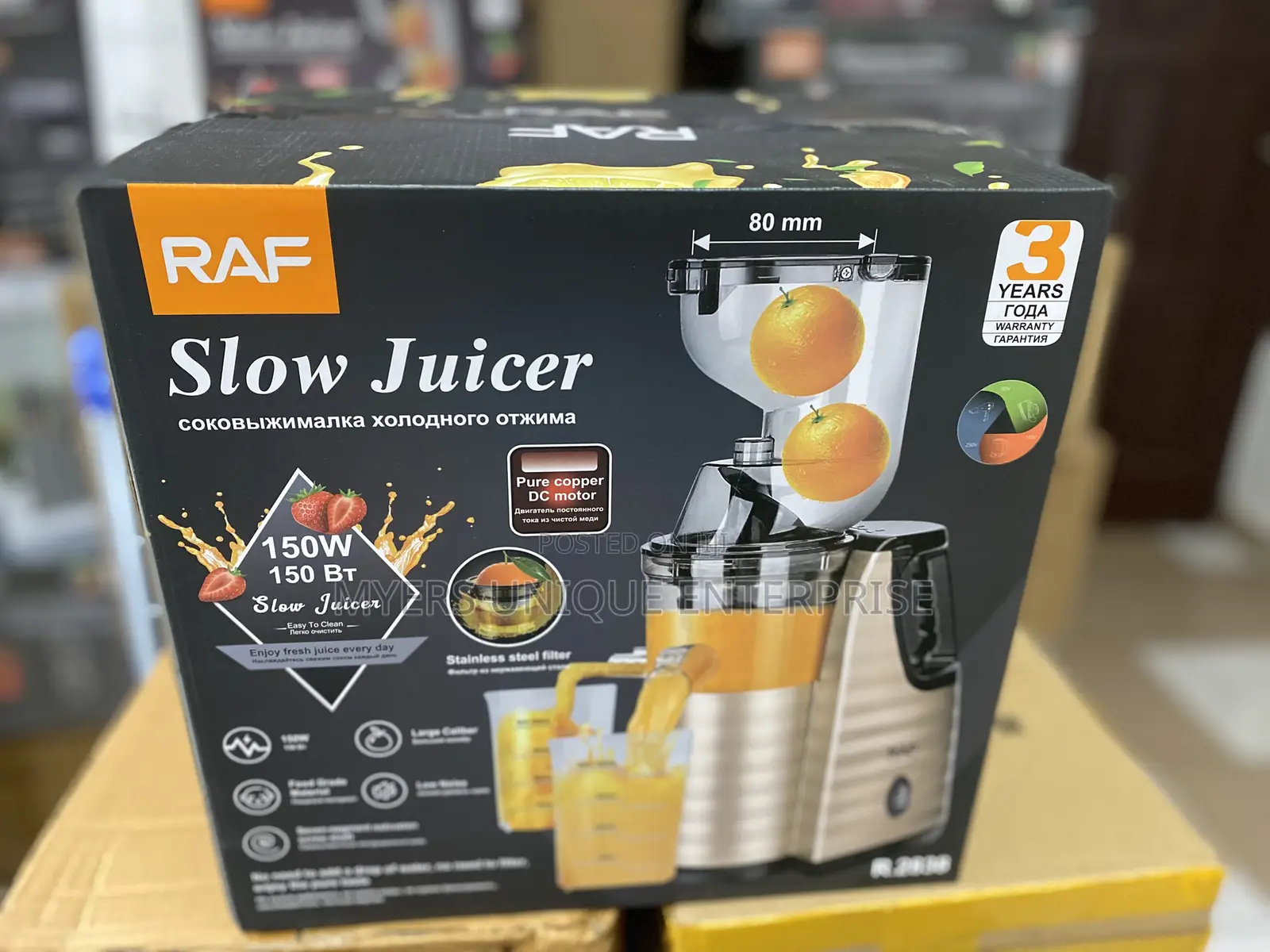 High Performance Slow Juicer