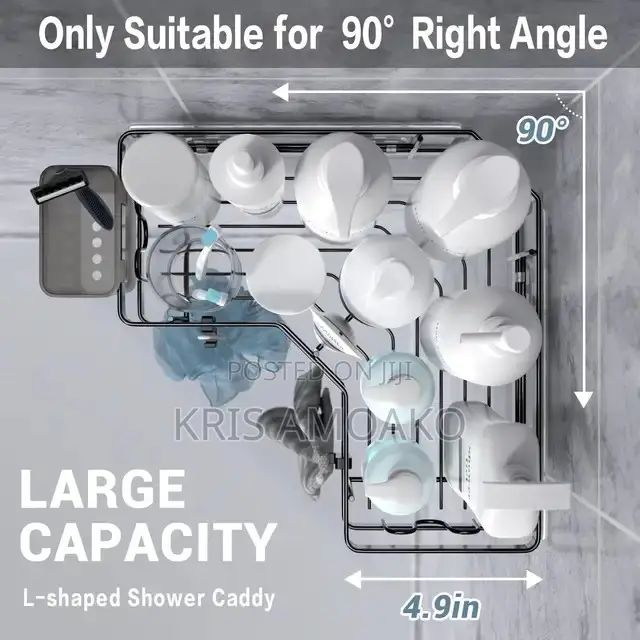 Corner Wall Mount/ Rack With Extra Accessories