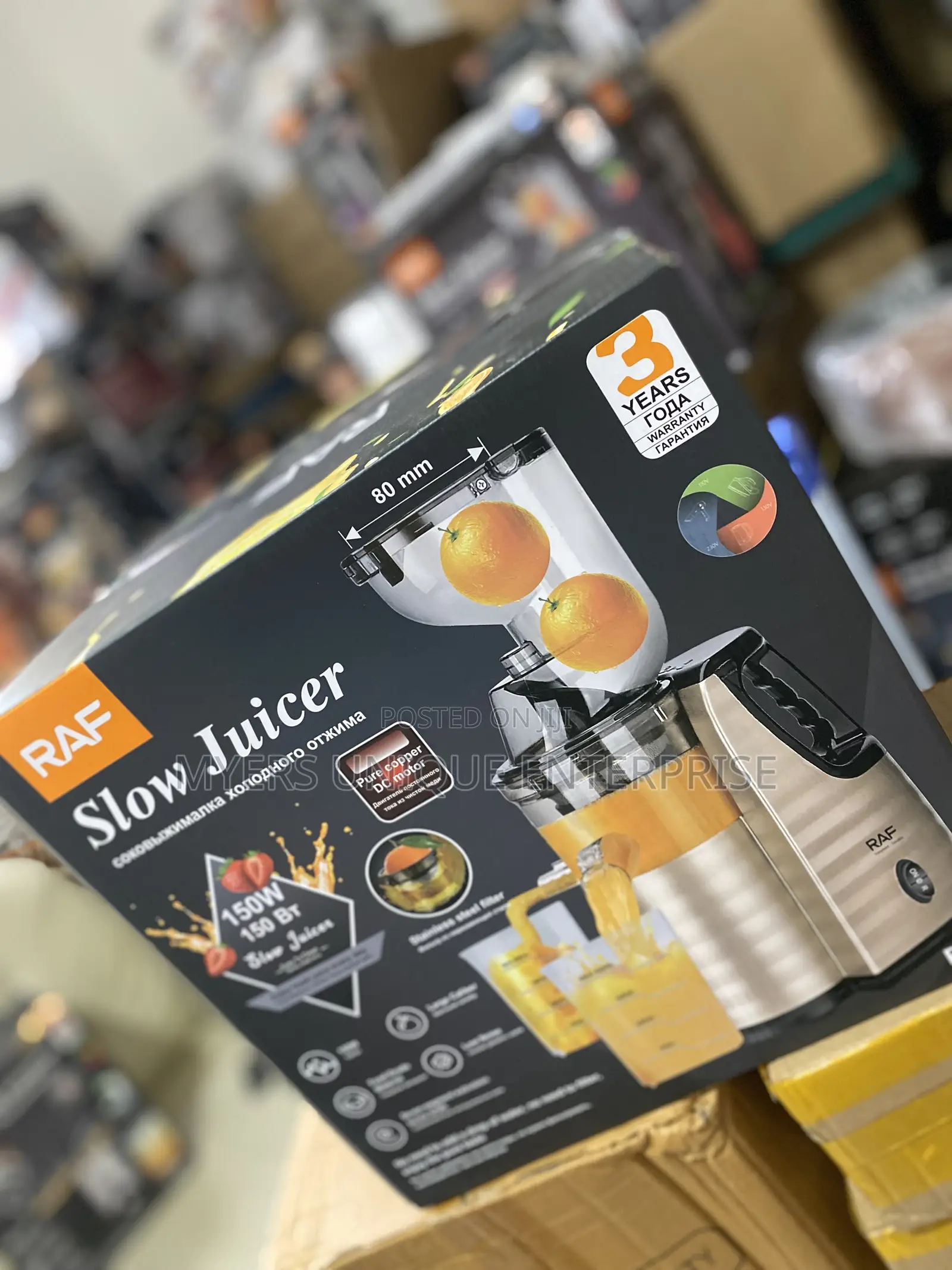 Pure Copper Motor Slow Juicer