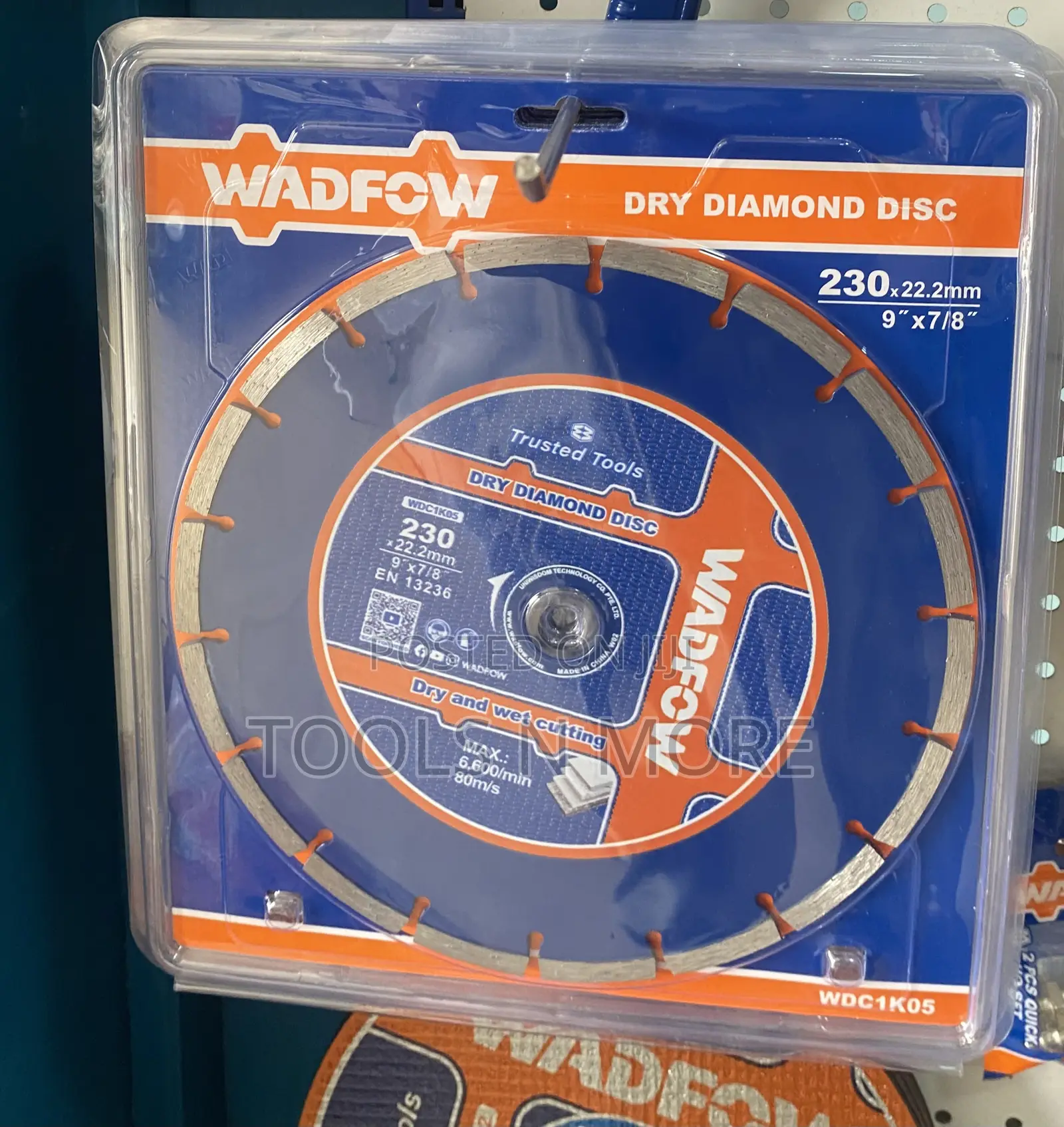 WADFOW Dry Diamond Cutting Disc 9”