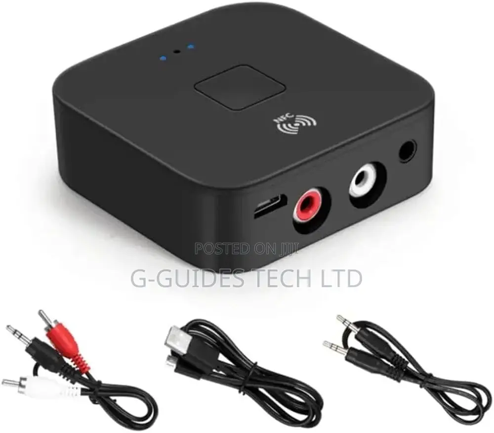 NFC Bluetooth Audio Receiver Adapter, Dual Device Connection