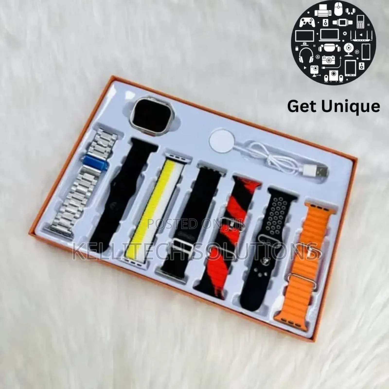 Multi Colour 7in1 Smart Watch