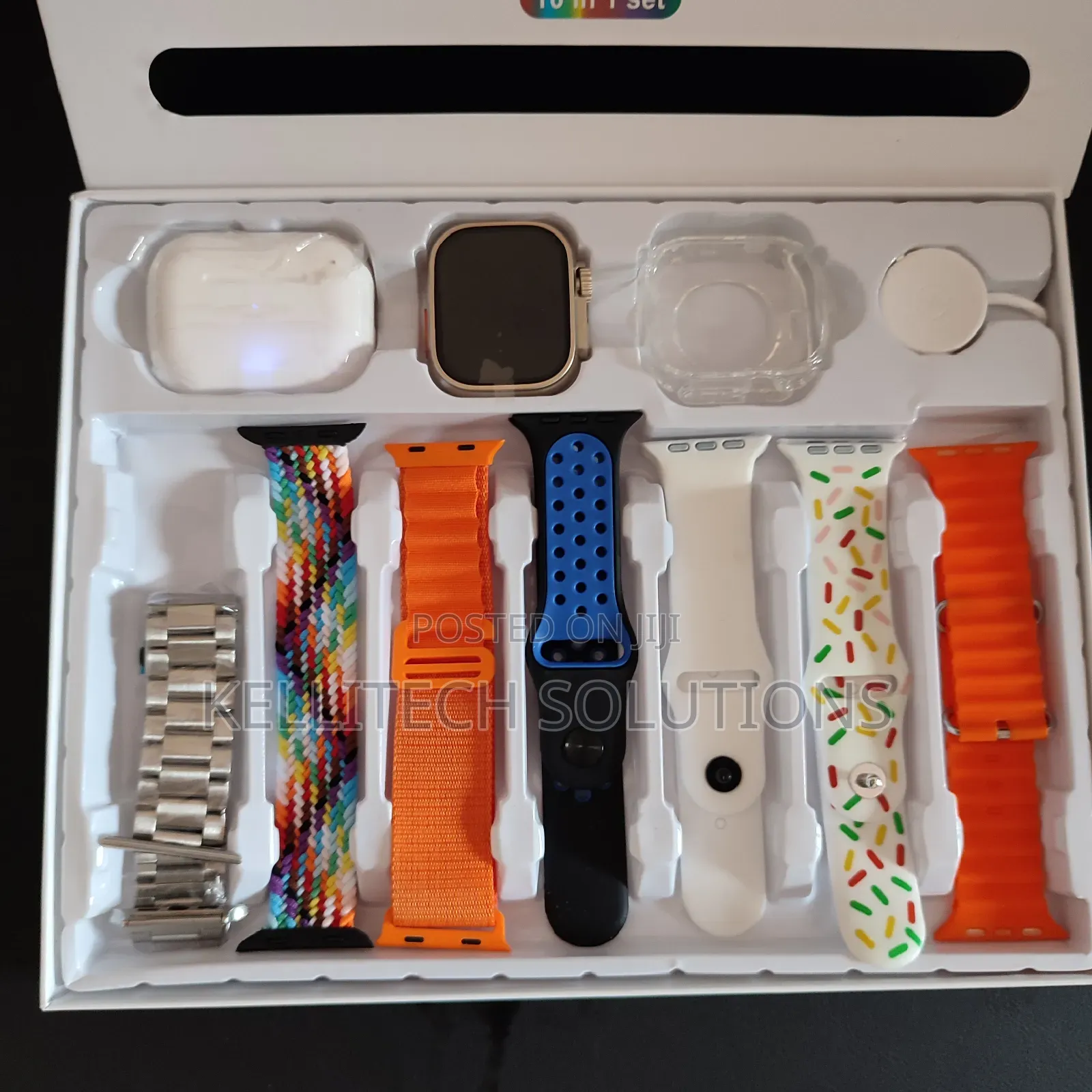 I20 10in1 Smart Watch With AIRPOD