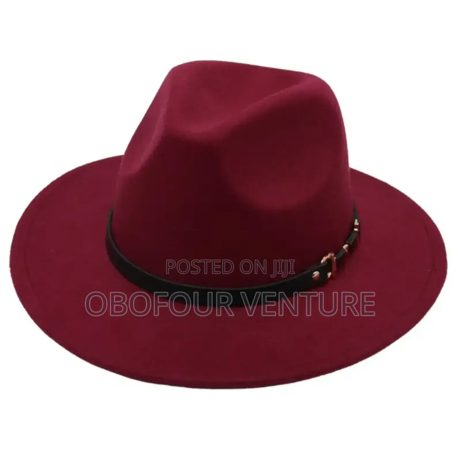 Angel! Maroom/ Wine Fedora Hat, a Hat for Every Season. KKGGKB