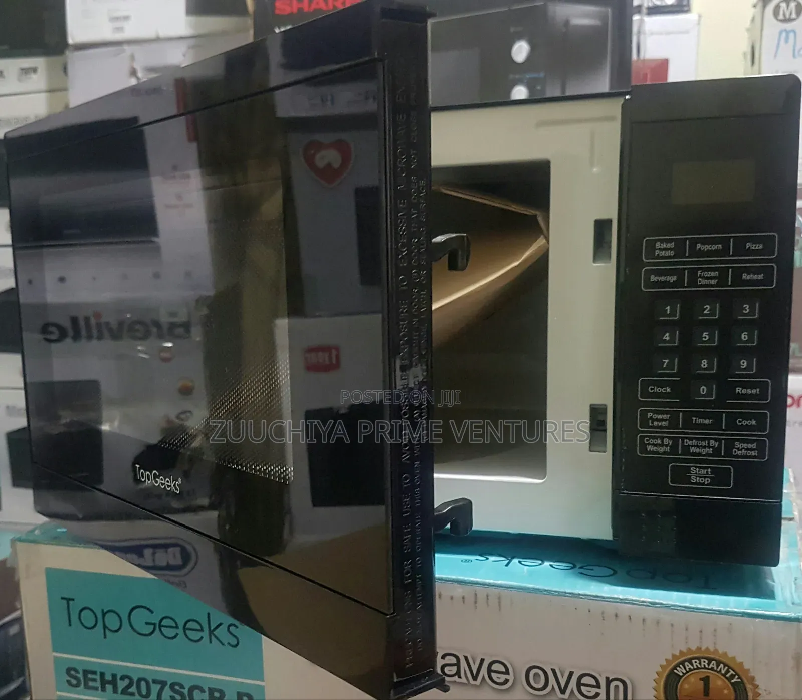 20.L Top-Geek Digital Microwave From Uk 