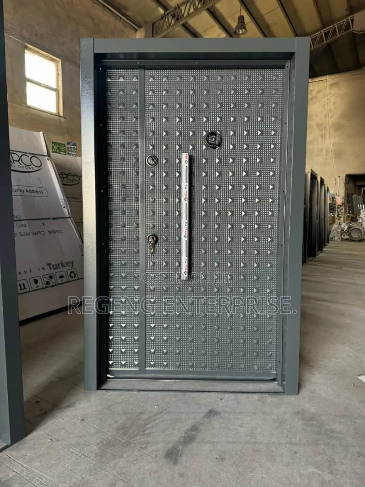 Turkish One and Half Full Metal Security Door Grade 1