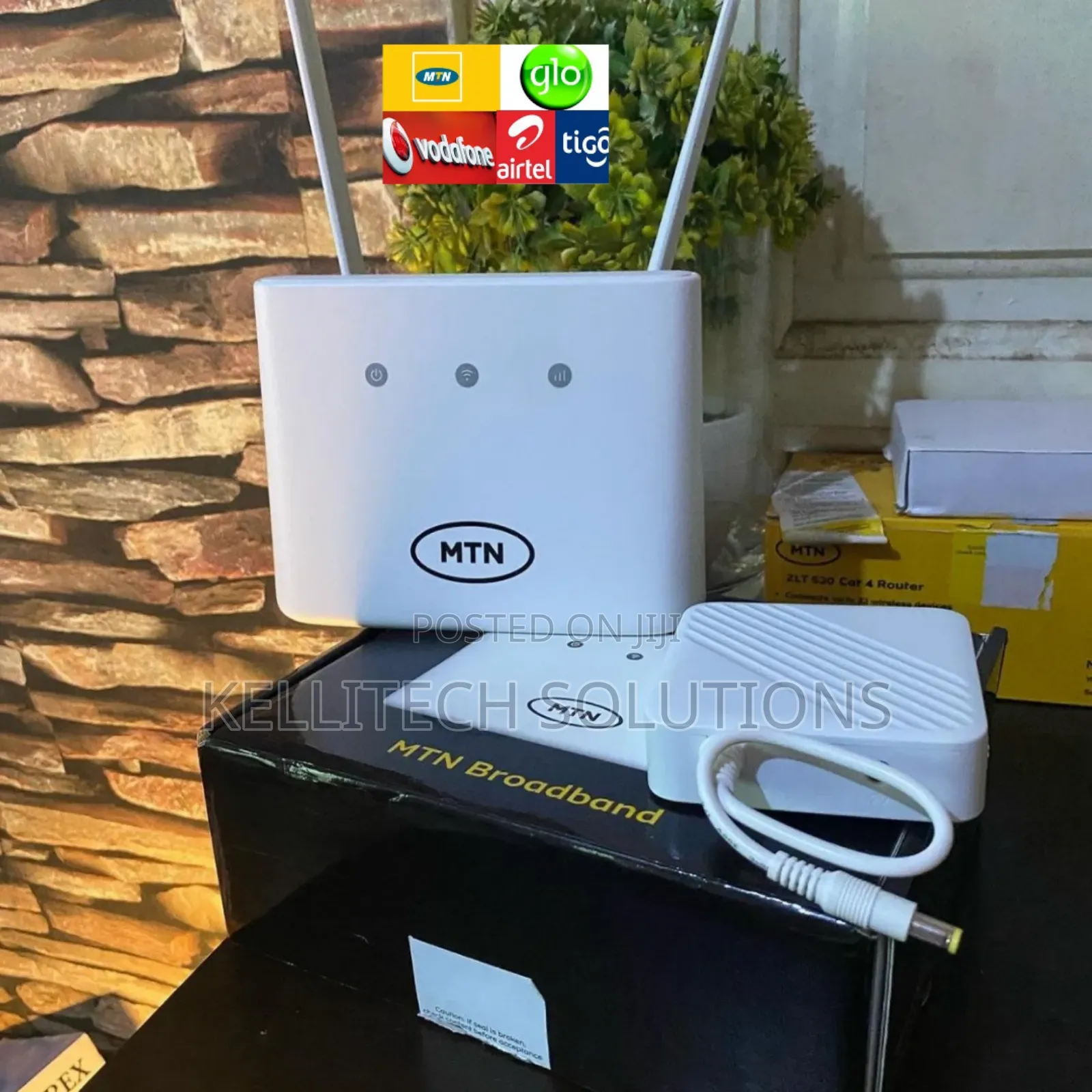 MTN 4G Turbo Router, No Powerbank