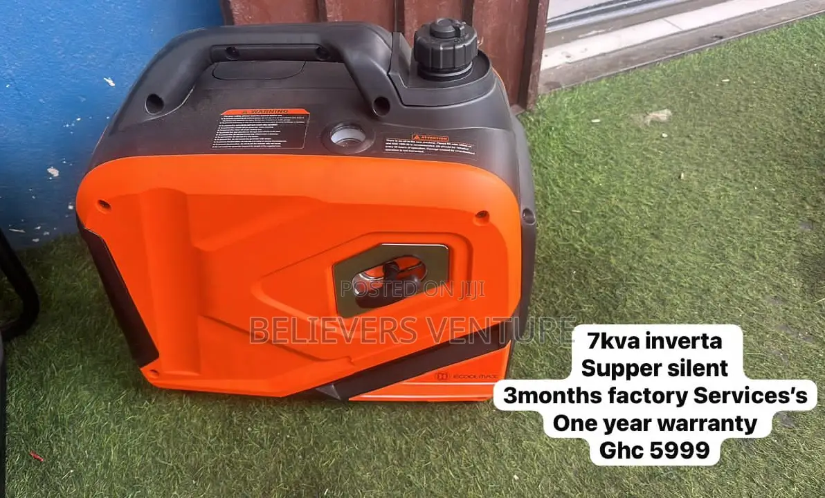 Ecoolmax Generator Silent Inverter Petrol 7.0kva 8000W