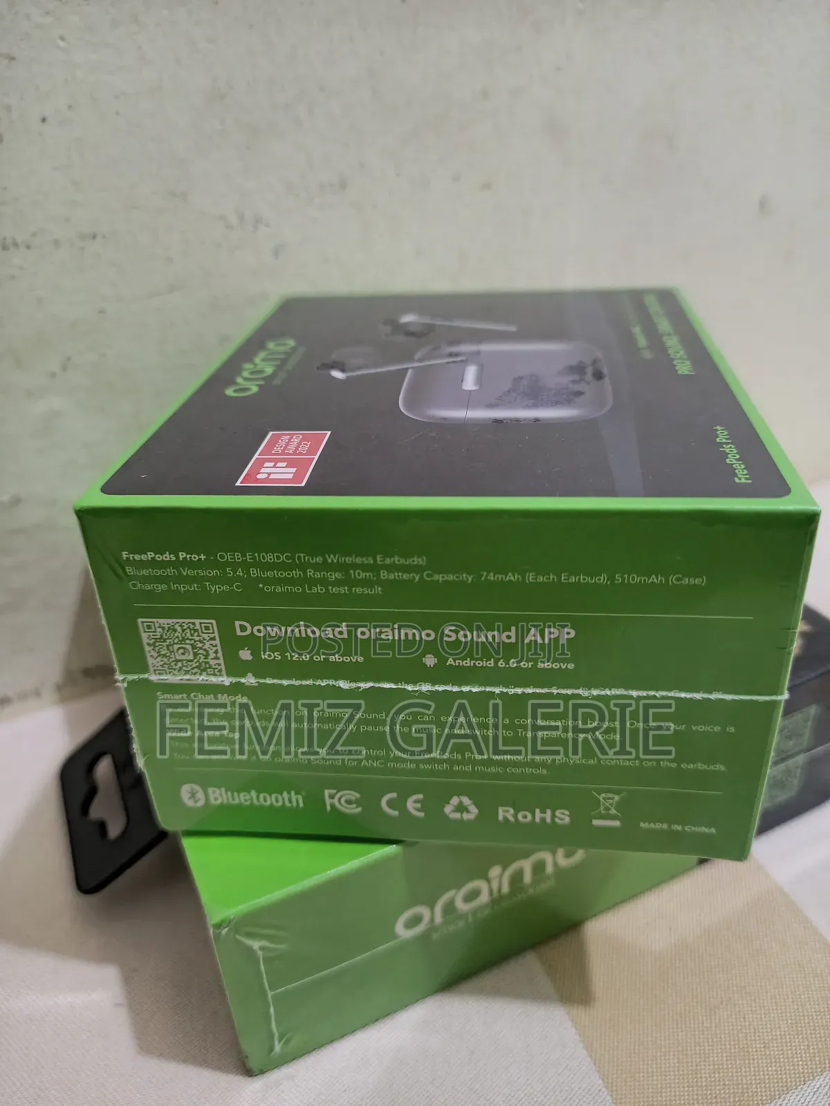 Oraimo Freepods Pro+ Hybrid ANC True Wireless Earbuds