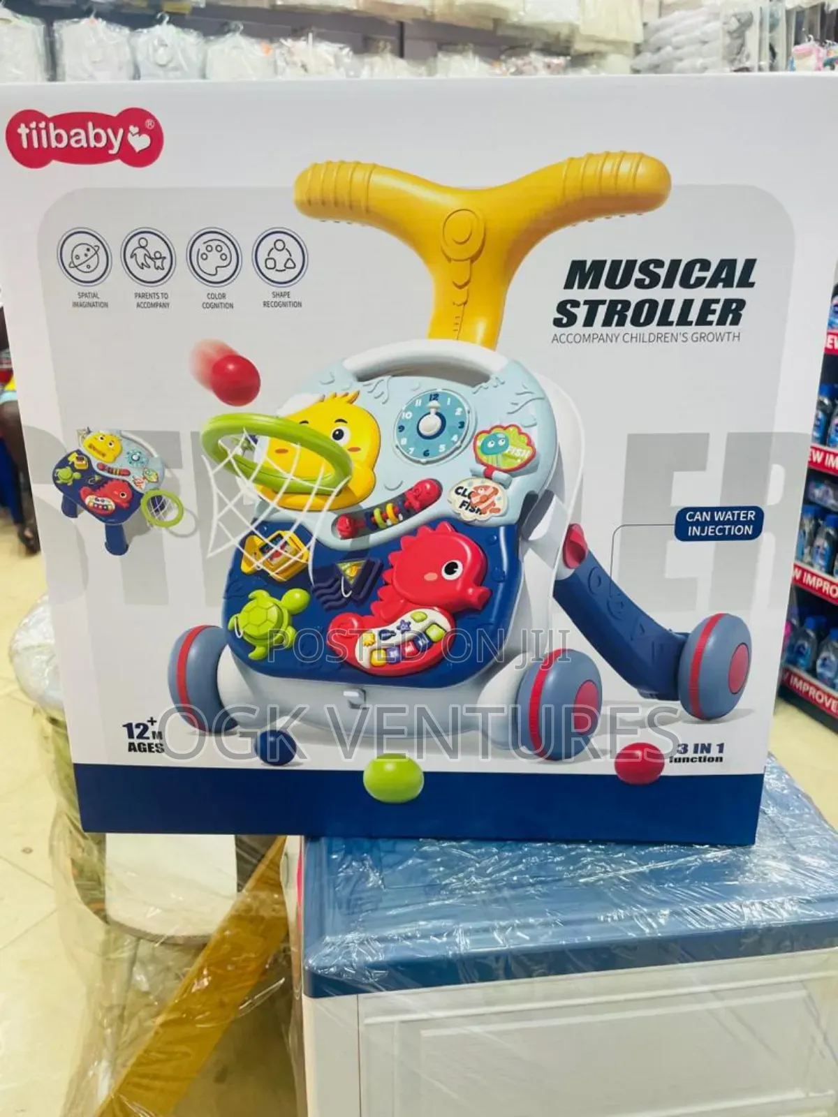 Multifunctional Baby Push Walker
