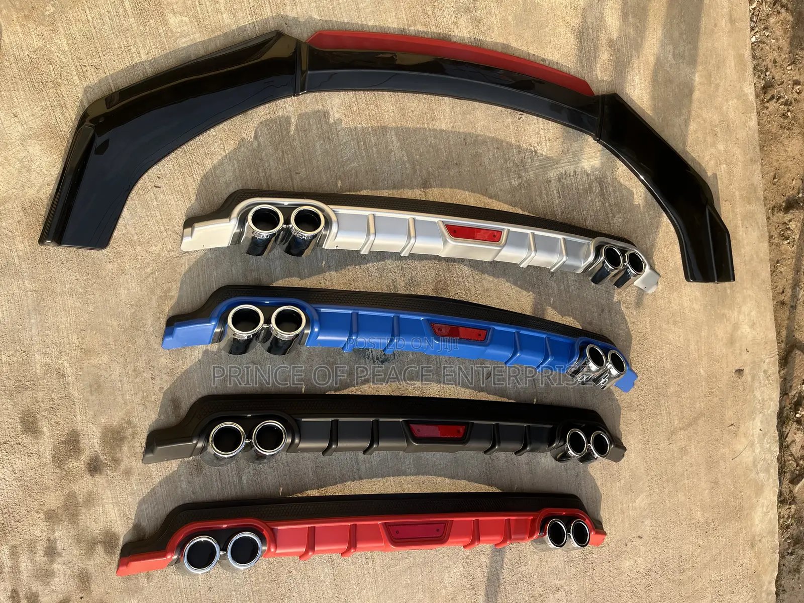 Bumper Diffuser Ghc350 and Front Bumper Lip Ghc550