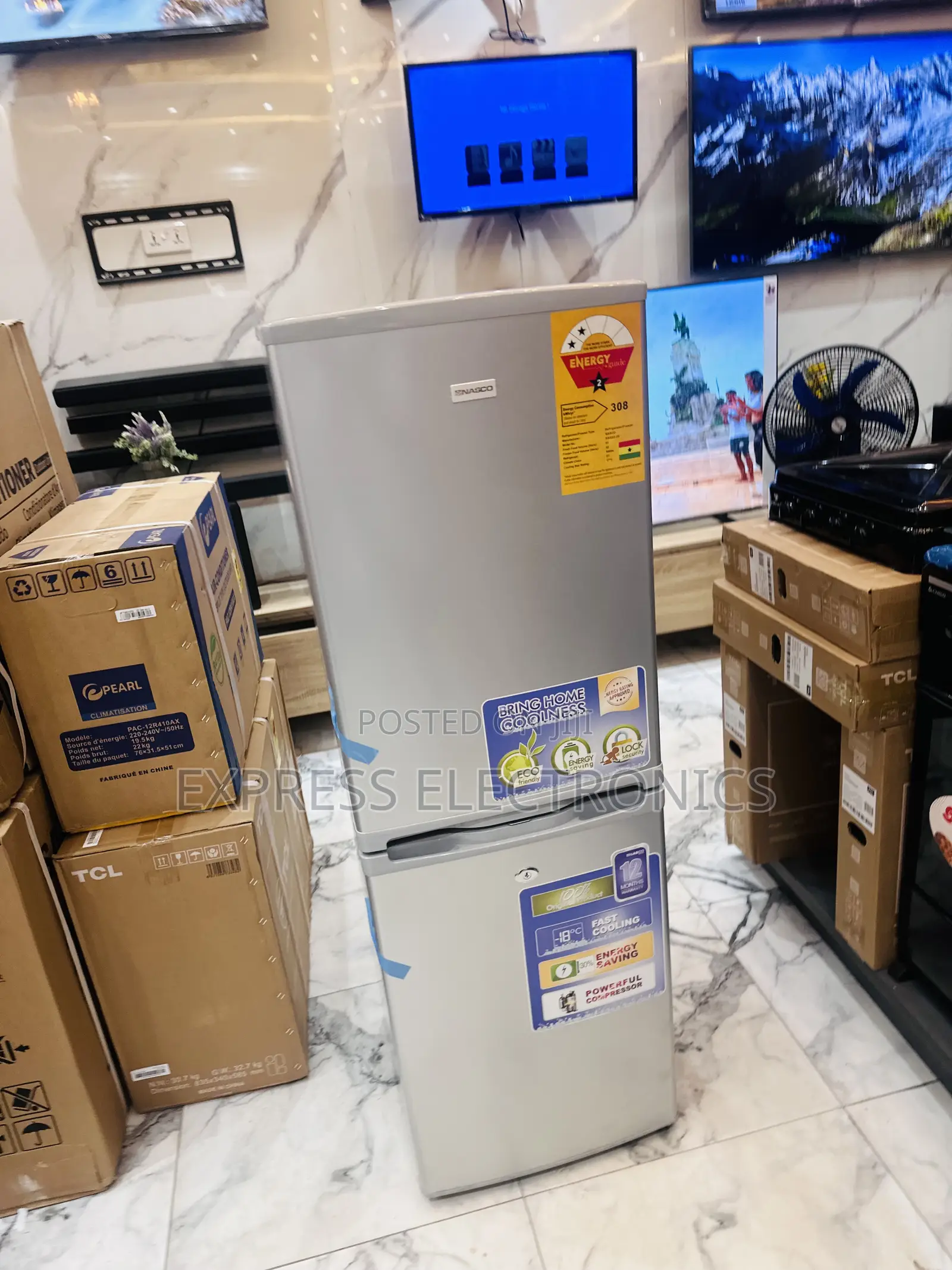 Amazing Deal on Nasf2-20 Fl. 145L Fridge Double Door.