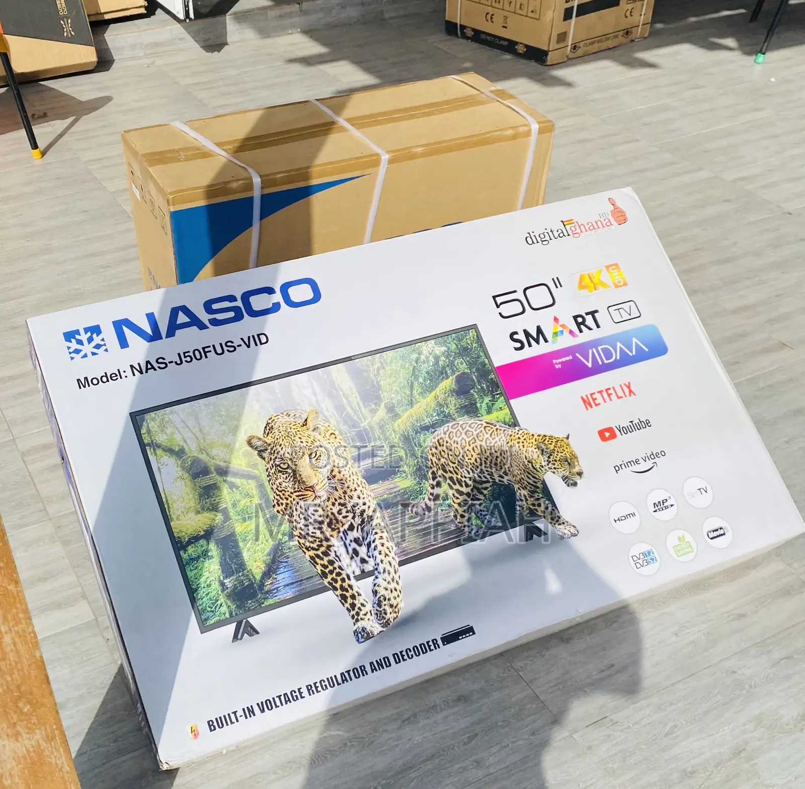 Buy Nasco 50 Inch Uhd Digital Satellite Smart Television