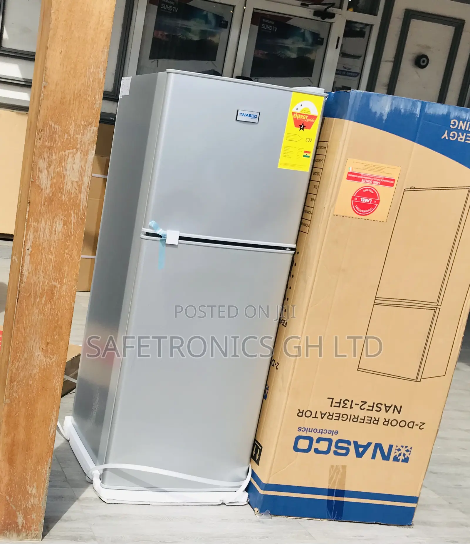 Valuable Nasf2-13fl Topfreezer Doubledoor (Gray)