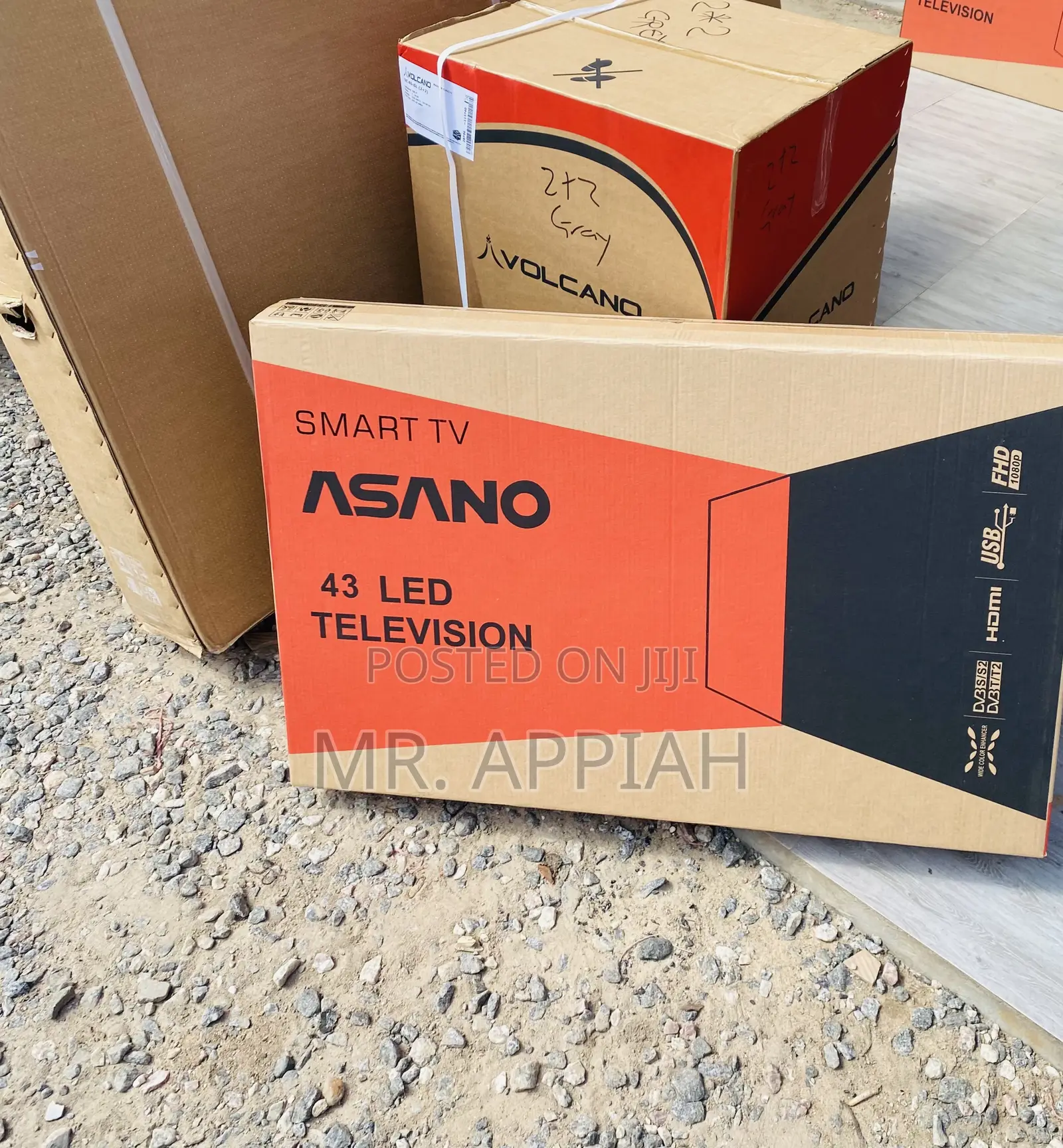 Check Out Asano 43 Inch Smart Electric Television.
