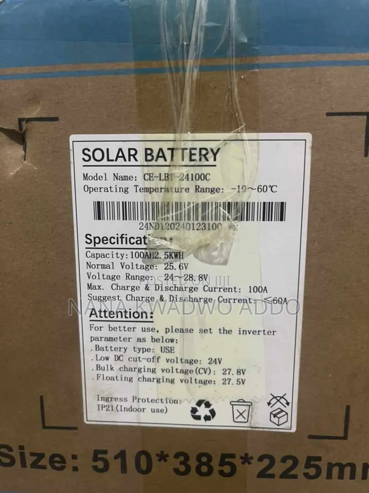100ah 24v Lithium Battery