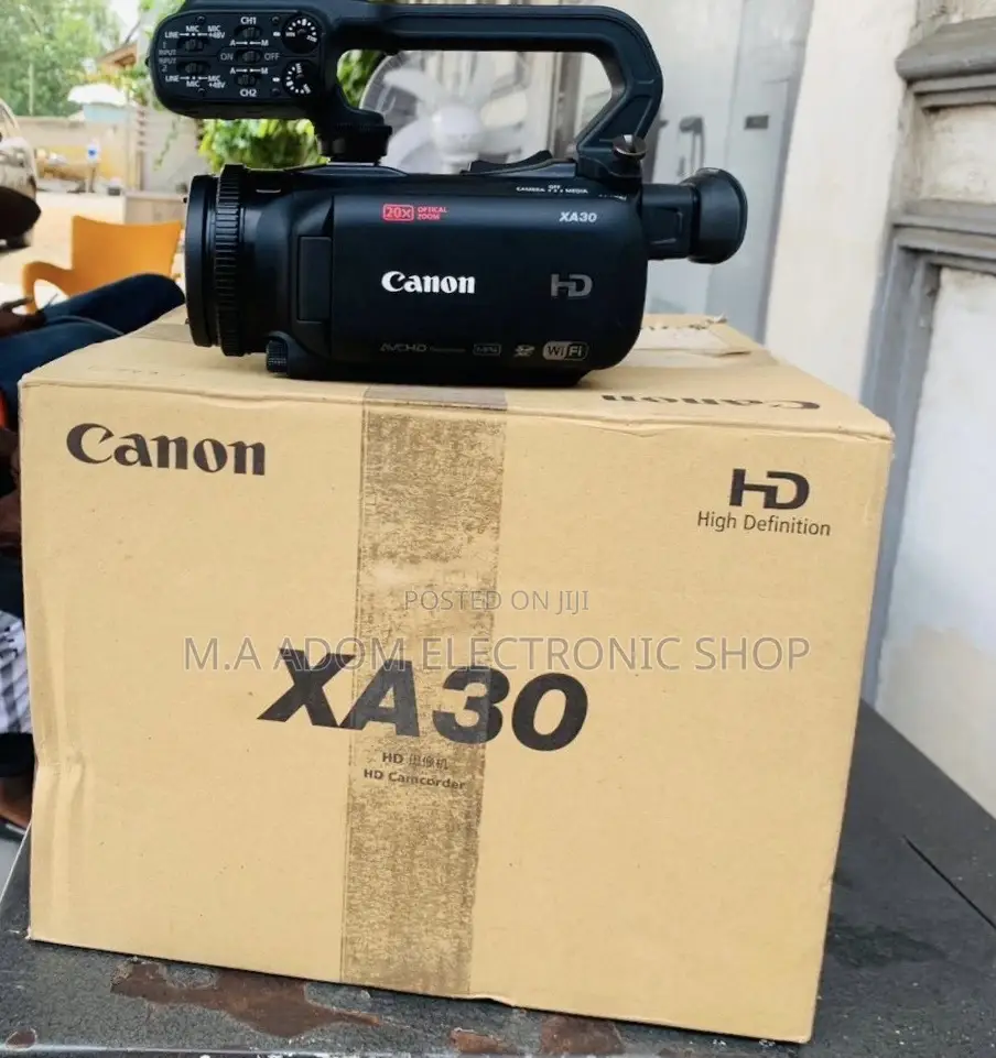 Shop Authentic Canon XA30 Professional Camcorder.