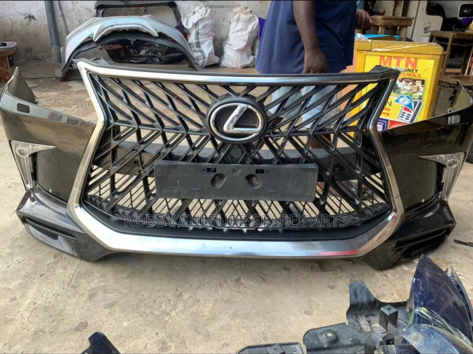Original Lexus 570 Complete Front Sports Bumper