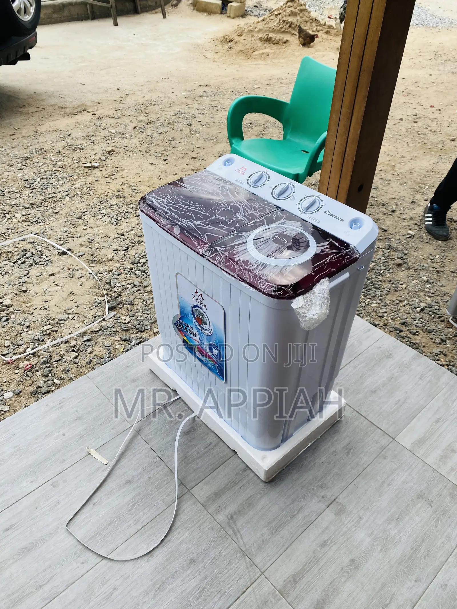 Authentic Zara 5kg Top Load Electric Washing Machine.