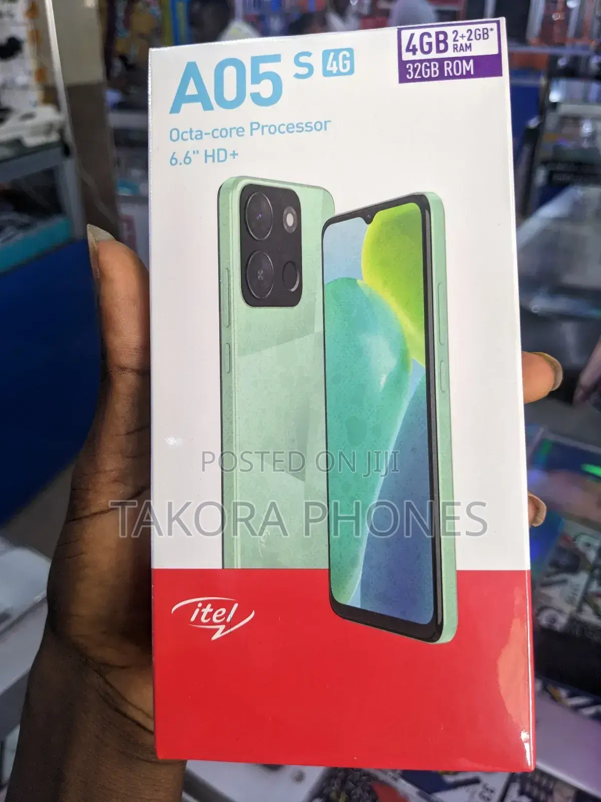 New Itel A05s 32 GB Black