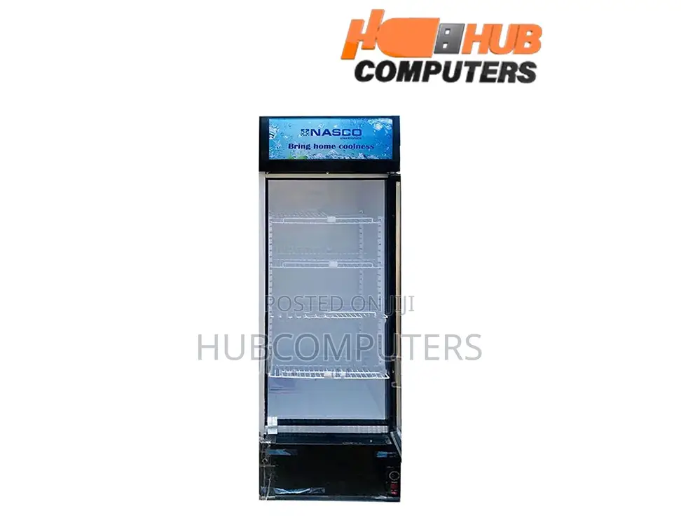 Nasco-Fl400-1dr Nasco Display Fridge 400ltr
