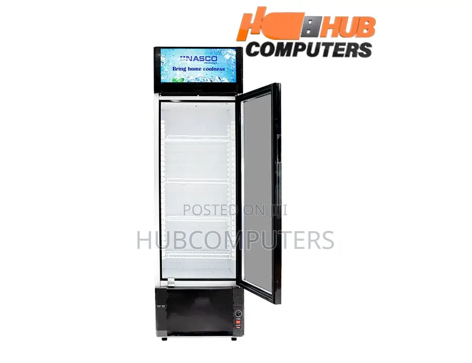 Nasco-Fl350-1dr Nasco Display Fridge 350ltr