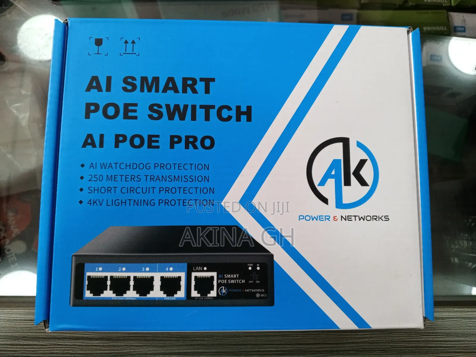 Ai Smart 4 Port Poe Switch