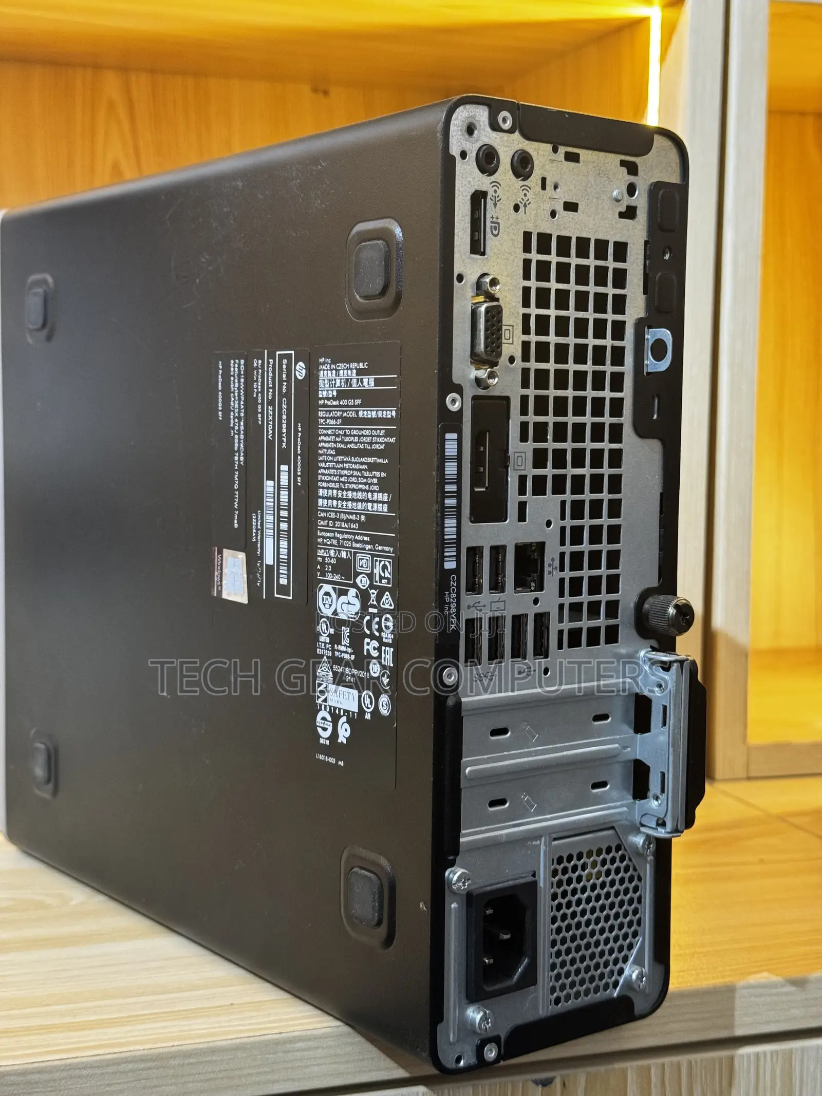 Desktop Computer HP ProDesk 400 G5 8GB Intel Core I5 SSD 256GB