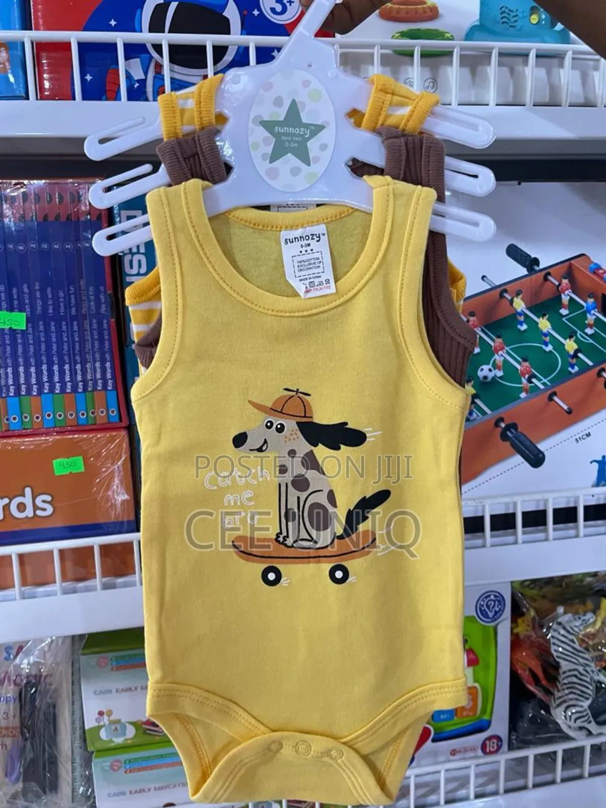 3 Pieces Sleeveless Bodysuit for Boys