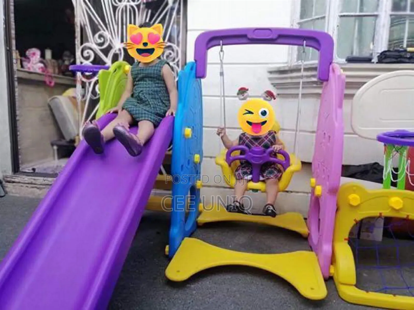 Kids Slide and Swing
