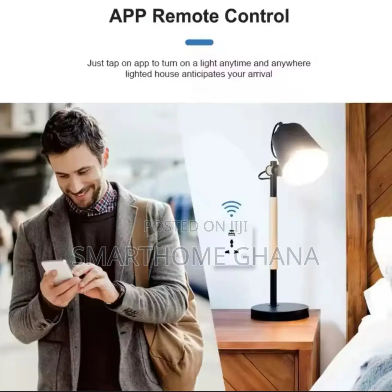 Smart Wall Socket With Type C - Single Outlet